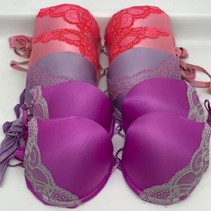 Victoria’s Secret Bombshell Bras set of 5